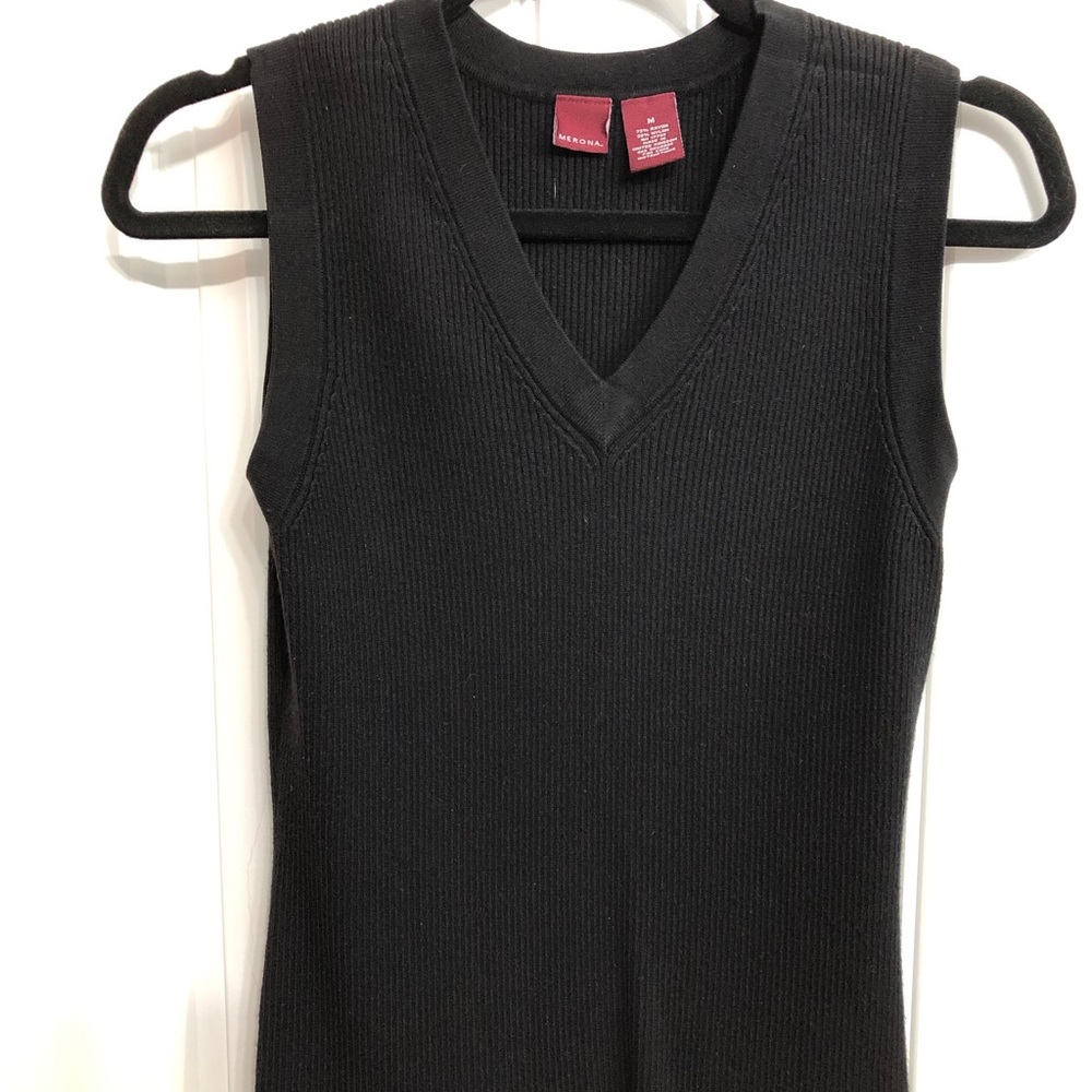Black tank top